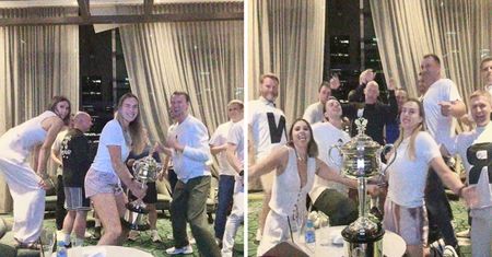 "Mówiłam, że trochę wypijemy". Sabalenka pokazała film z hotelu