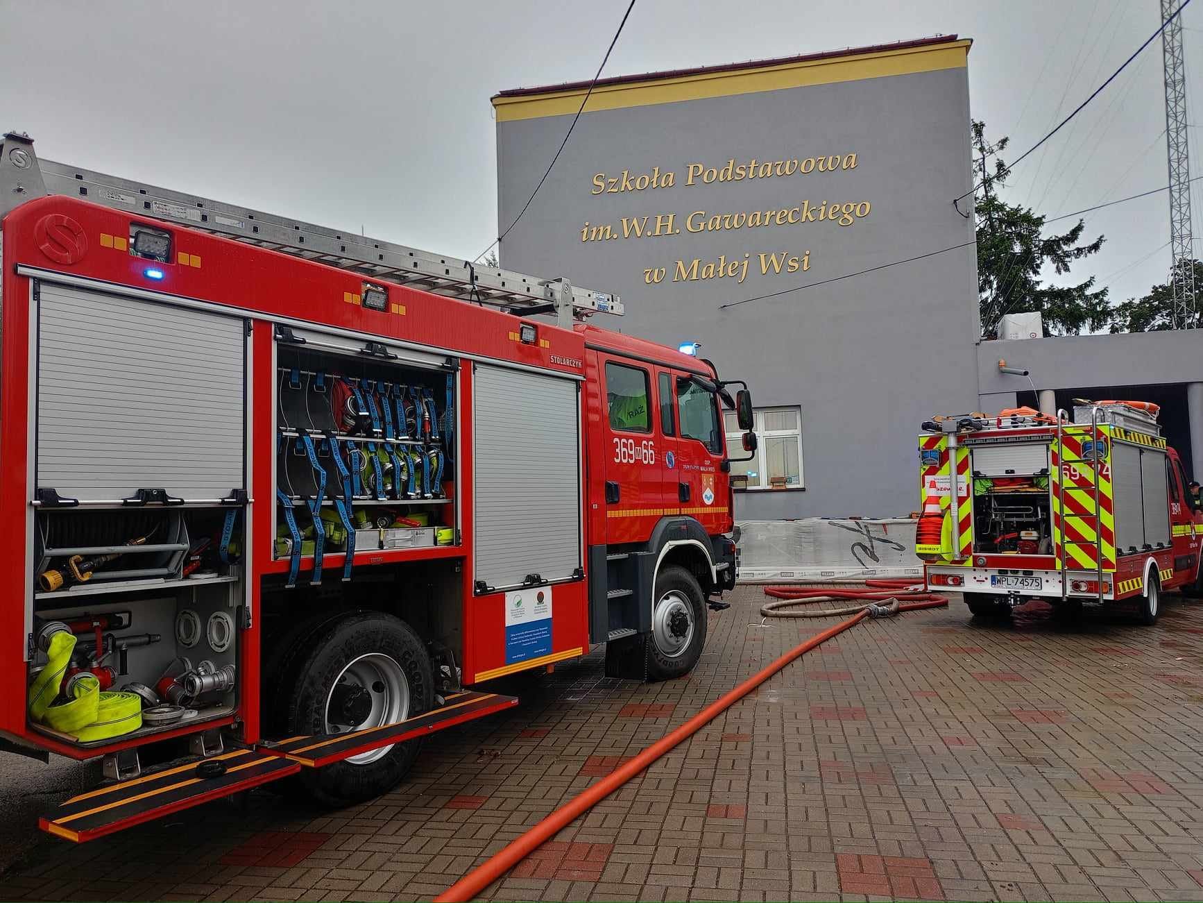 Zalana szkoła podstawowa 