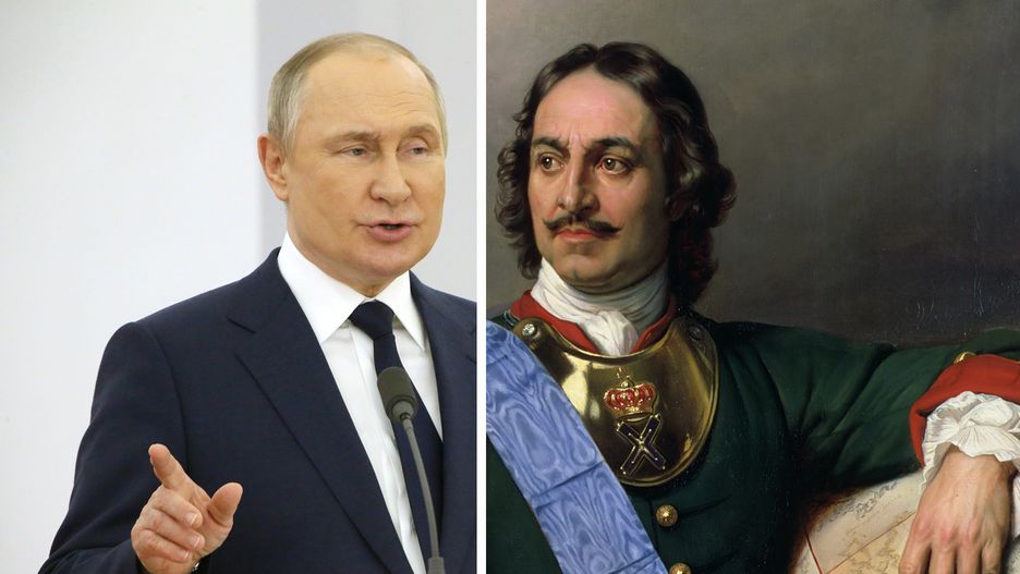 Władimir Putin tęskni za odbudową imperialnej Rosji za czasów Piotra Wielkiego