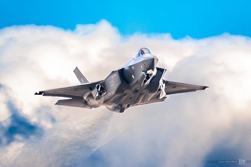 F-35 Husarz nad Polską. Zobaczysz je nad polskimi miastami