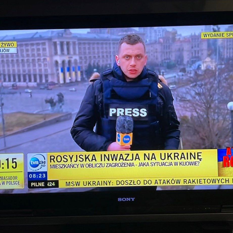 Wojciech Bojanowski o realiach swojej pracy. Nie kryje rozgoryczenia tym, co się dzieje w Ukrainie 