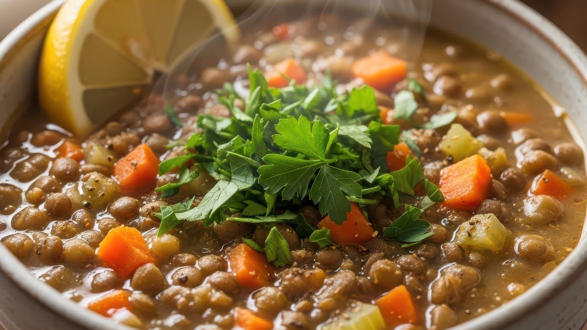 Postna zupa z soczewicy