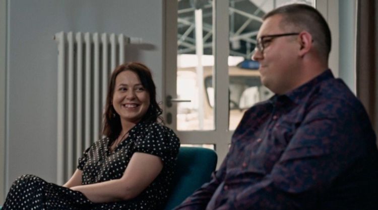 Magda i Krzysztof w programie
