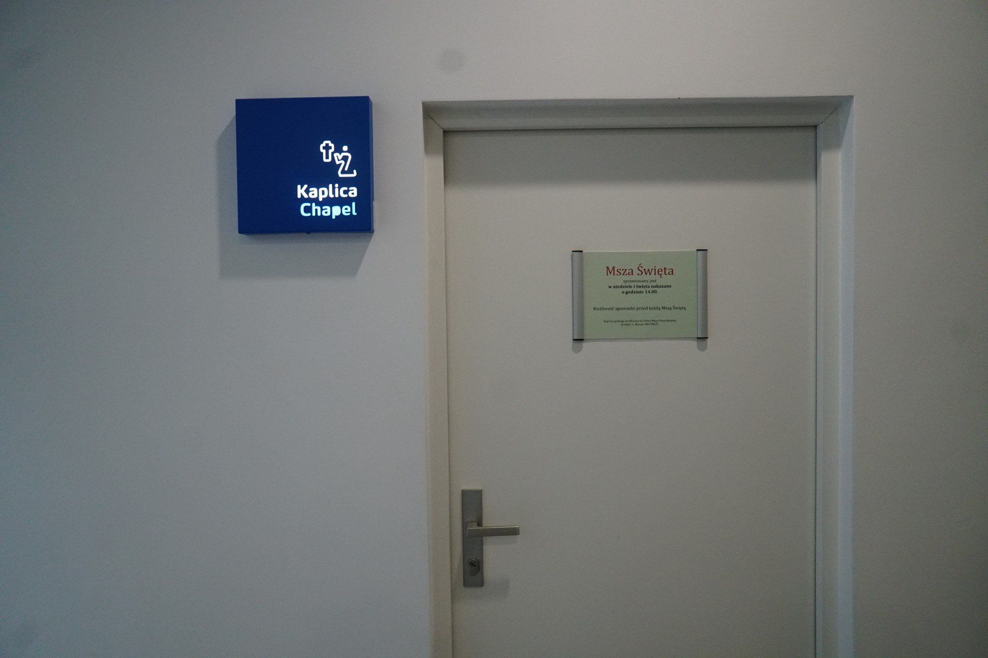 Kaplica na lotnisku w Poznaniu