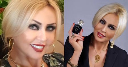 Teresa Werner próbuje na wizji sprzedać autorskie perfumy Sławomirowi i Kajrze: "Są nowe zapachy: "Wojownik dnia" i "Nocny kochanek""