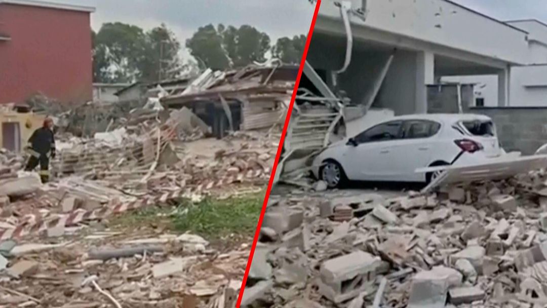 Eksplozja w Rzymie. Porażająca skala zniszczeń