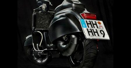 Piekielnie mocna Vespa z Niemiec