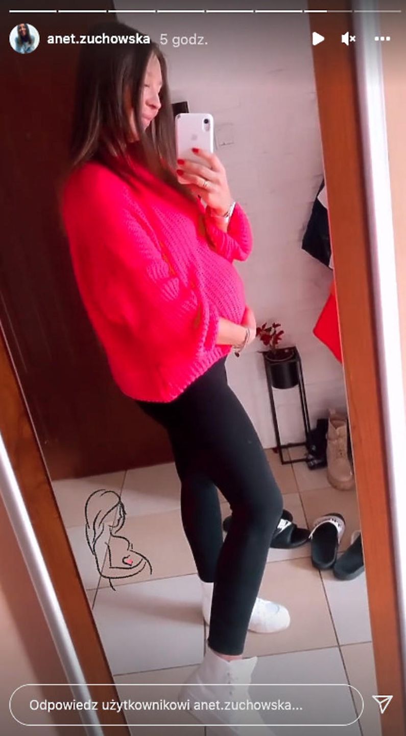 Aneta pochwaliła się naprawdę sporym brzuszkiem