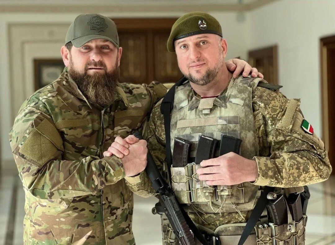 Ramzan Kadyrow i Apti Alaudinow