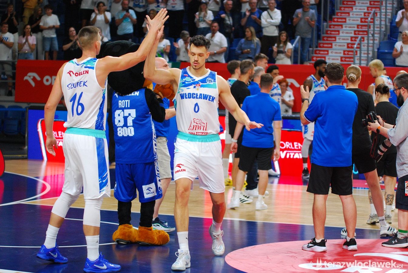 Zacięty mecz Anwilu z Syntainics MBC Weissenfels