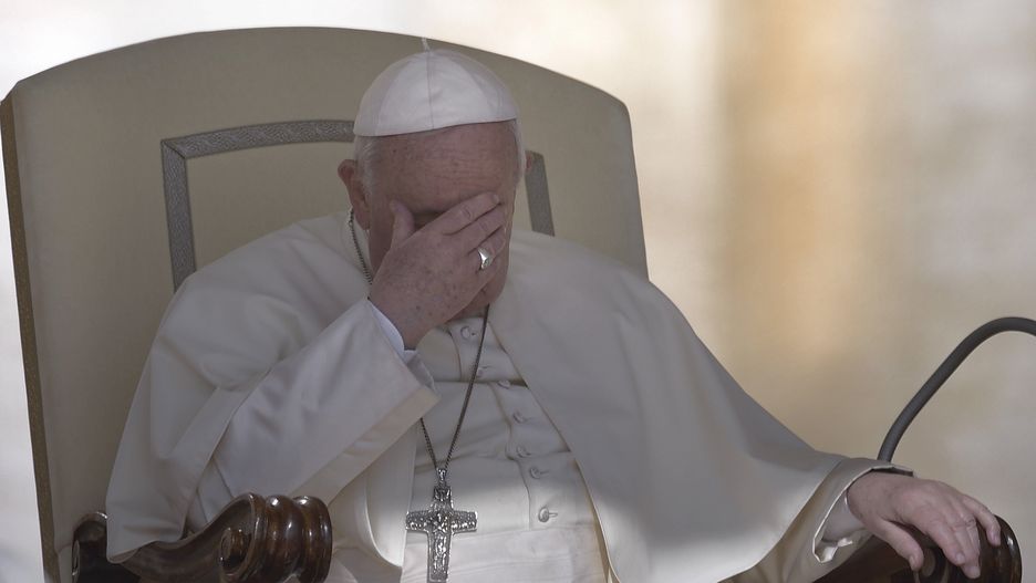Pope Francis during a weekly general audience
Pope Francis during a weekly general audience at Saint Peter's square on April 20, 2022 
Dostawca: PAP/DPA
Stefano Spaziani
cardinal Jorge Mario Bergoglio, foto Papa Francesco, Papa Francesco, Pape François, papiez franciszek, papst Franziskus, Photo Pope Francis, REL, RELIGIOUS INSTITUTIONS, Spaziani, st peter square, udienza generale piazza san pietro, general audience in St. Peter square, Pope Francis