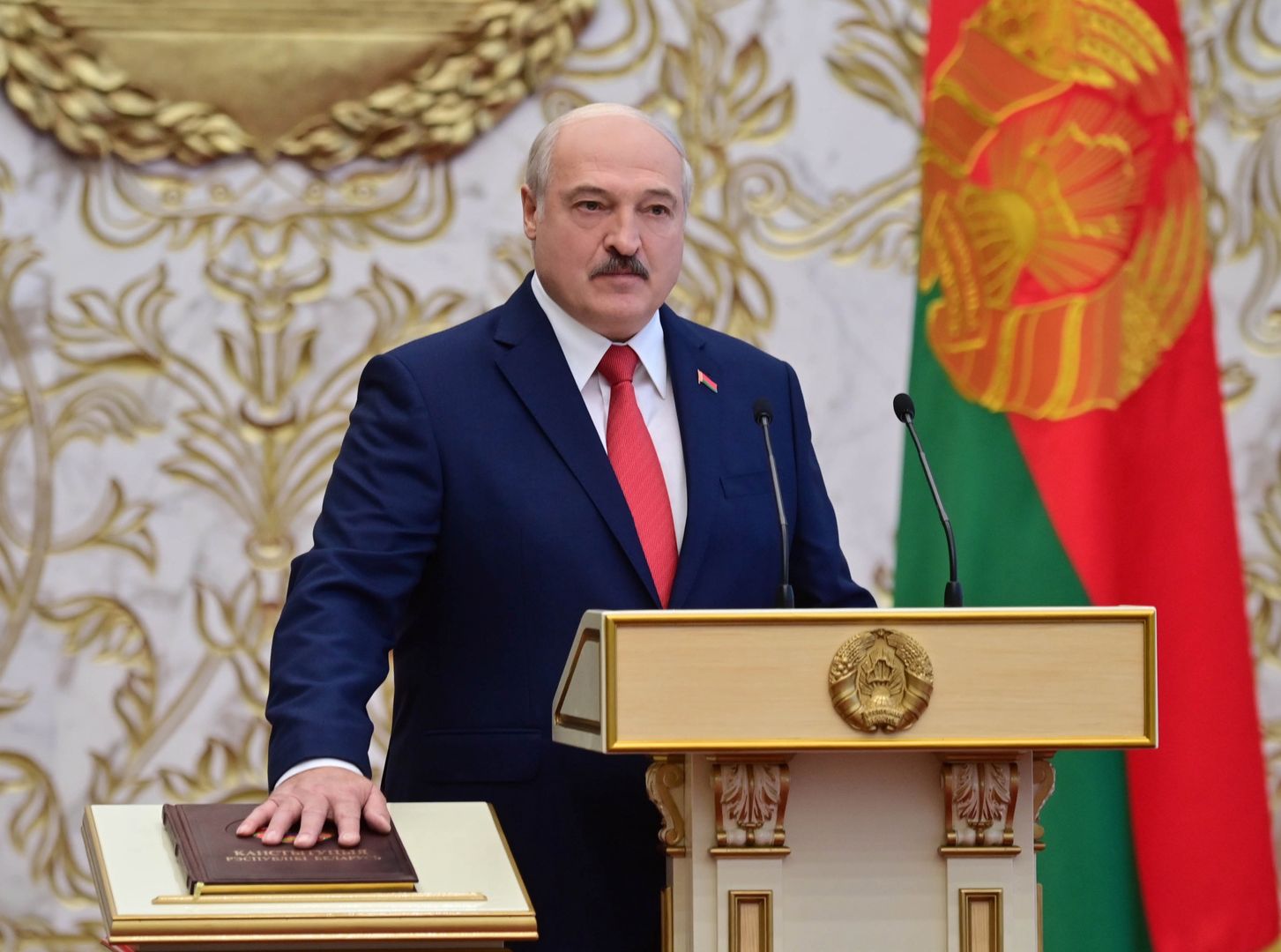 Białoruś. Bezwstydny Łukaszenka. Smutna uroczystość w Mińsku