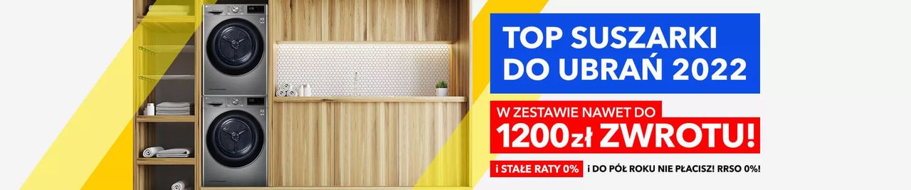 TOP Suszarki do ubrań 2022