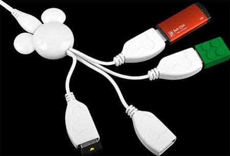 USB Hub w kształcie Myszki Miki! 2