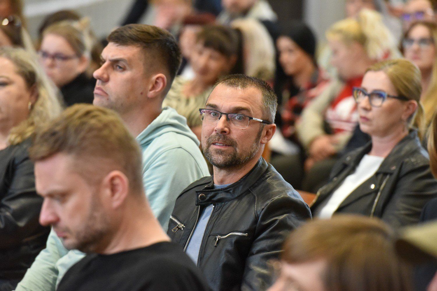 Jedno ze spotkań władz miasta z rodzicami. To odbyło się w Szkole Podstawowej nr 31 na Rubinkowie