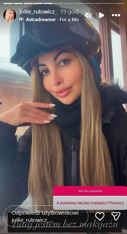 Jola Rutowicz bez makijażu