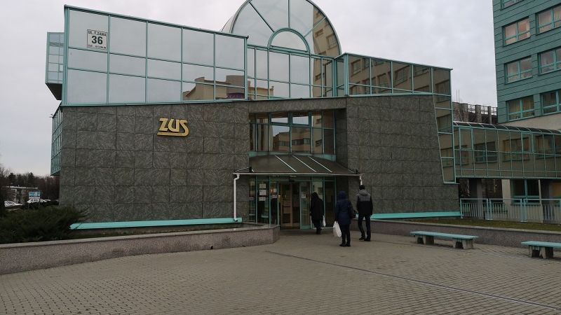 Zakład Ubezpieczeń Społecznych przy ul. Zana w Lublinie
