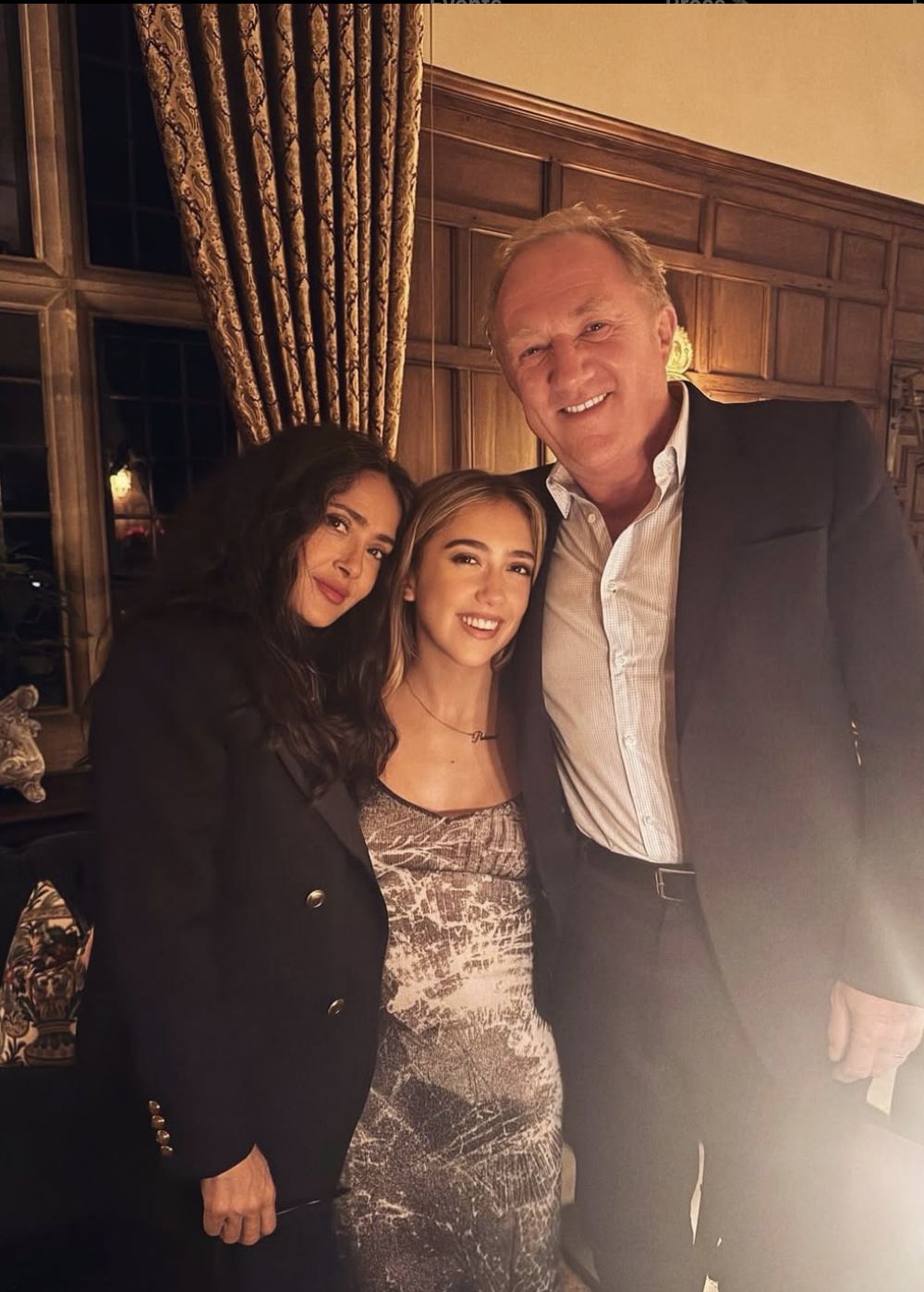 Salma Hayek opublikowała rodzinne zdjęcia