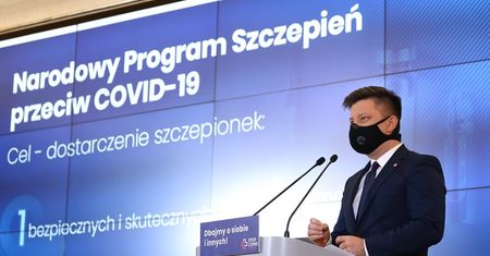 Rząd ogłosił projekt narodowego programu szczepień przeciw Covid-19