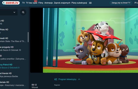 Nowe kanały za darmo. Pokazują "Psi patrol" i inne treści stacji Nickelodeon