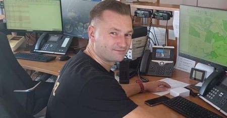 Nasz Dyżurny pomocny przy wypadku