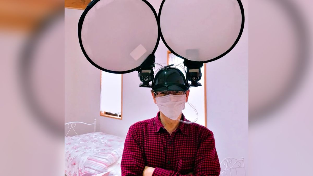 Jak dobrze wykorzystać kask do piwa? Wsadź w niego lampy! 1