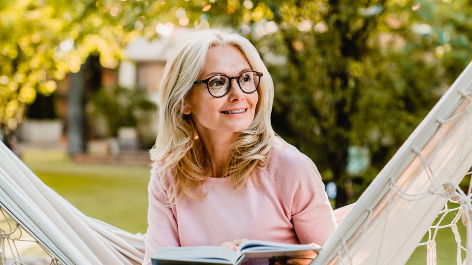 Smiling senior good-looking blond woman wearing glasses while reading in hammock in the summer garden
Smiling senior good-looking blond woman wearing glasses while reading in hammock in the summer garden
female,beautiful,lifestyle,adult,leisure,person,happiness,nature,hammock,lady,one,outdoor,people,pretty,relaxation,happy,mature,book,casual,caucasian,woman,calm,holiday,enjoyment,comfortable,green,garden,vacation,summer,resting,rest,relax,free-time,read,novel,lying,idyllic,harmony,grass,paper,white,portrait,middle-aged,smiles,reading,senior,50s,beauty,glasses