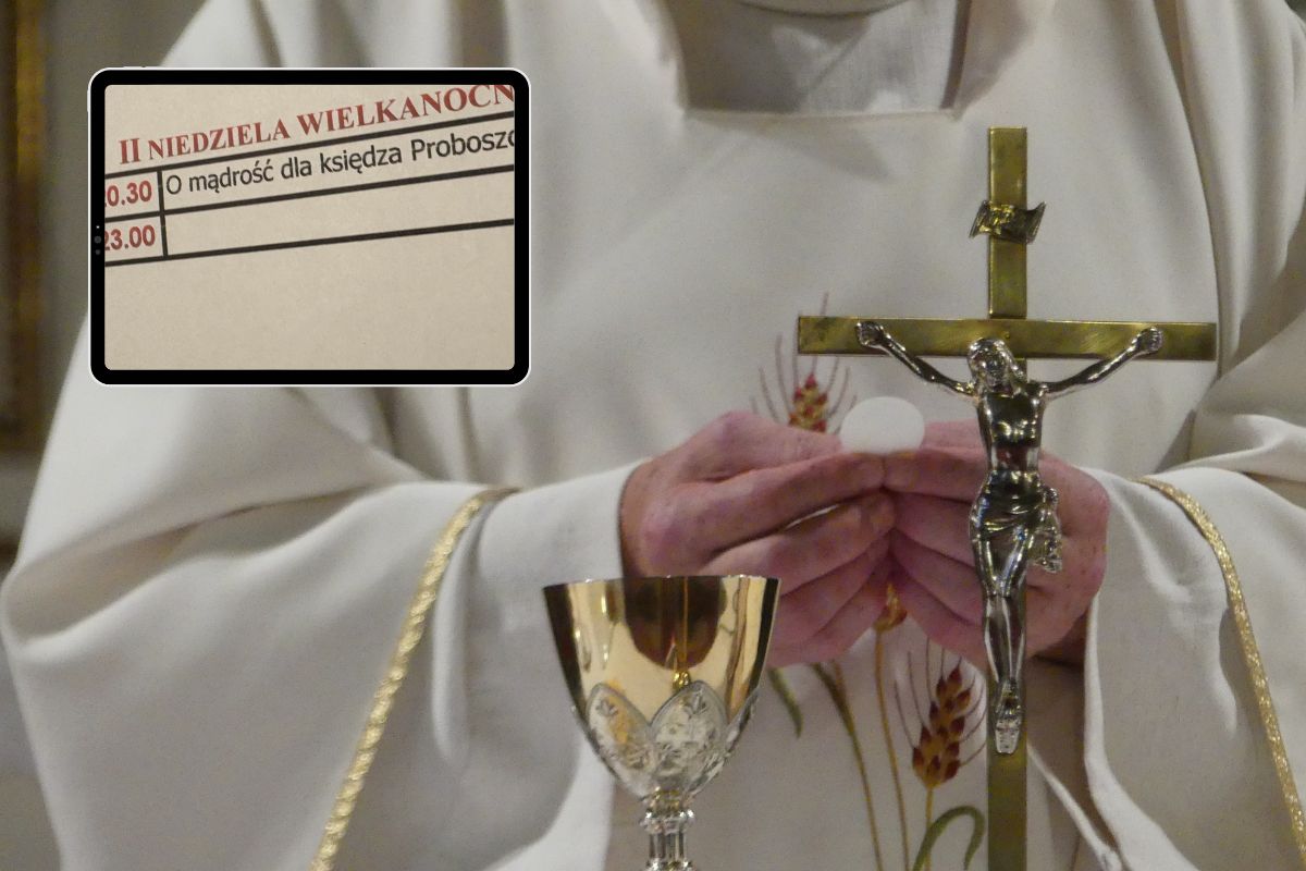 Rozkład mszy w Głuszynie wzbudził emocje. Intencja: "O mądrość dla księdza"