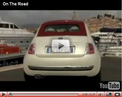 Fiat 500C w swoim promocyjnym wideo