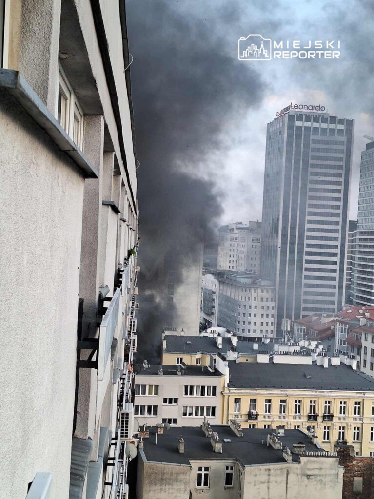 Podpalenia na Woli – dwa pożary altan śmietnikowych i kontenera w ciągu jednej doby
