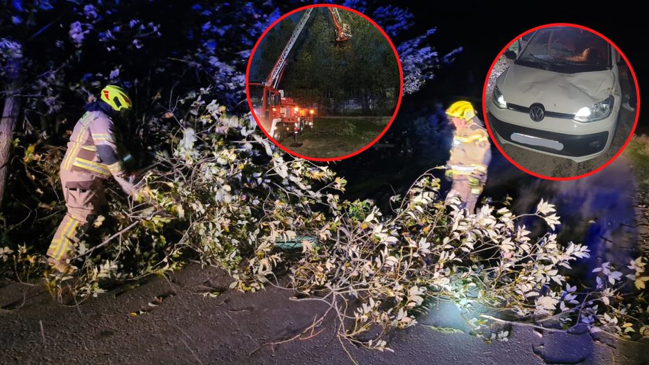Piątkowe interwencje strażaków
