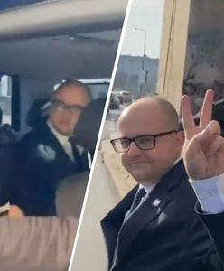 Zatrzymanie Mateckiego. Jest nagranie