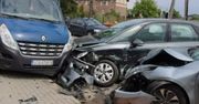 Wypadek w Radzionkowie. Doszło do zderzenia trzech samochodów na ul. Świętego Wojciecha