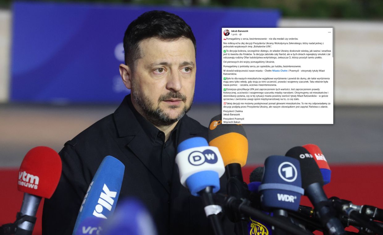 Zwrócą tytuły Miast Ratowników? Echa decyzji Zełenskiego