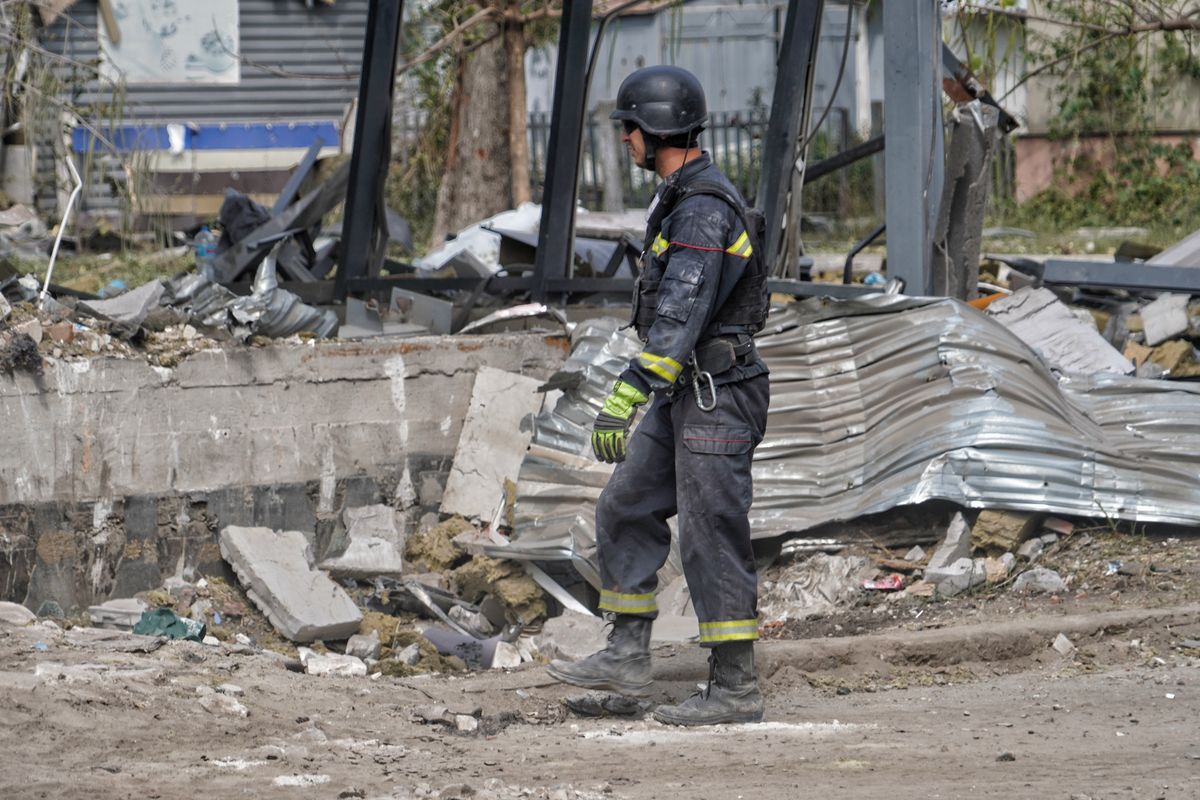 wojna w Ukrainie, rosja Mówiono o nieuniknionym upadku. Kijów rzucił tam rezerwy. Nowy meldunek