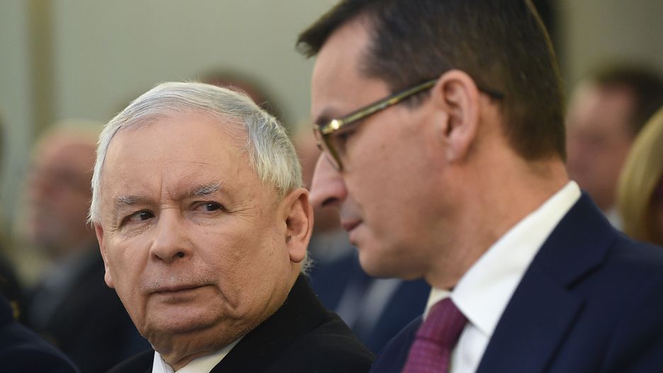 Konferencja Klubu Parlamentarnego PIS pod tytulem Zasady prowadzenia polityki rozwoju w Polsce
Warszawa, 26.01.2019. Konferencja Klubu Parlamentarnego Prawo i Sprawiedliwosc pod tytulem Zasady prowadzenia polityki rozwoju w Polsce. N/Z prezes PiS Jaroslaw Kaczynski, premier Mateusz Morawiecki.,Image: 436201507, License: Rights-managed, Restrictions: , Model Release: no, Credit line: Adam Chelstowski / Forum
Adam Chelstowski / Forum
polityka;polityk