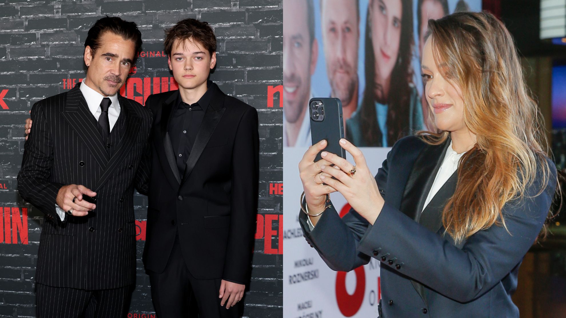 Colin Farrell zabrał syna na premierę. Bachleda-Curuś komentuje