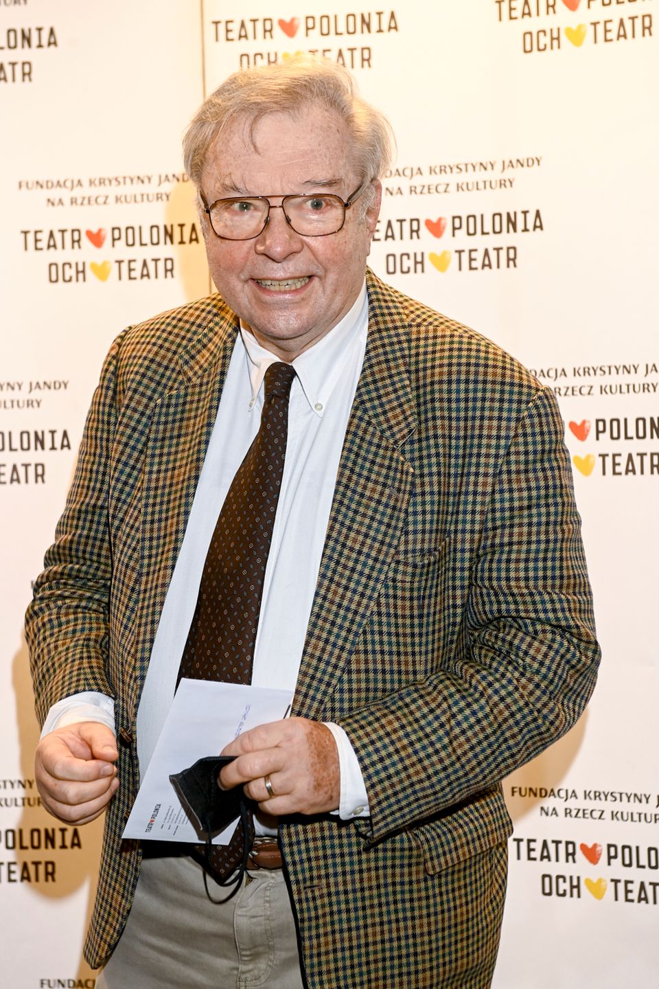 Krzysztof Zanussi - premiera sztuki Pan Hoho