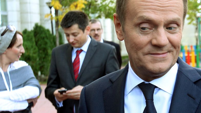 Donald Tusk i Igor Ostachowicz