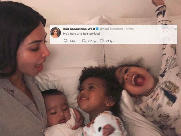 Surogatka Kim Kardashian urodziła syna! "Jest idealny"