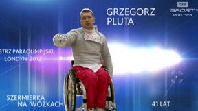 Sylwetki paraolimpijczyków: Grzegorz Pluta (szermierka na wózkach)