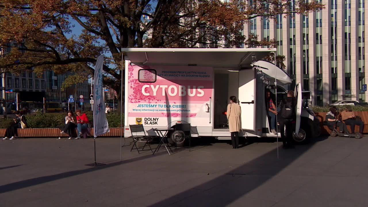 Cytobus we Wrocławiu. Bezpłatne badania profilaktyczne dla kobiet