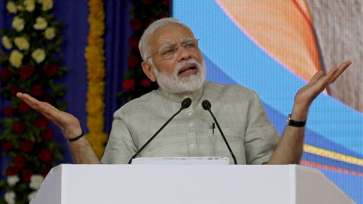 Na zdjęciu premier Indii Narendra Modi