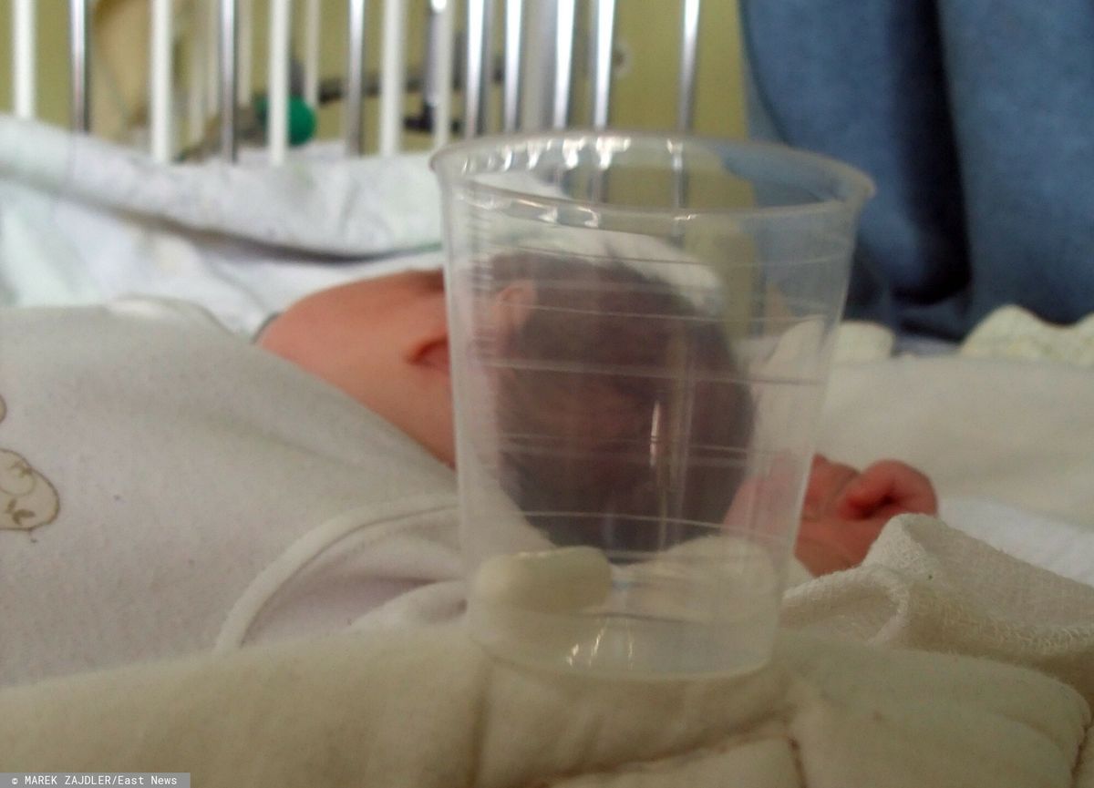 Do szpitala trafiło trzymiesięczne niemowlę z poparzeniami/ Zdjęcie ilustracyjne 