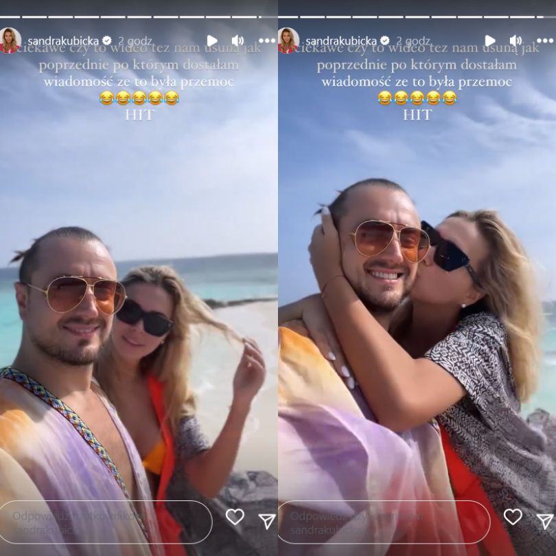 Sandra Kubicka i Baron rozstali się? Para właśnie poleciała razem na Malediwy
