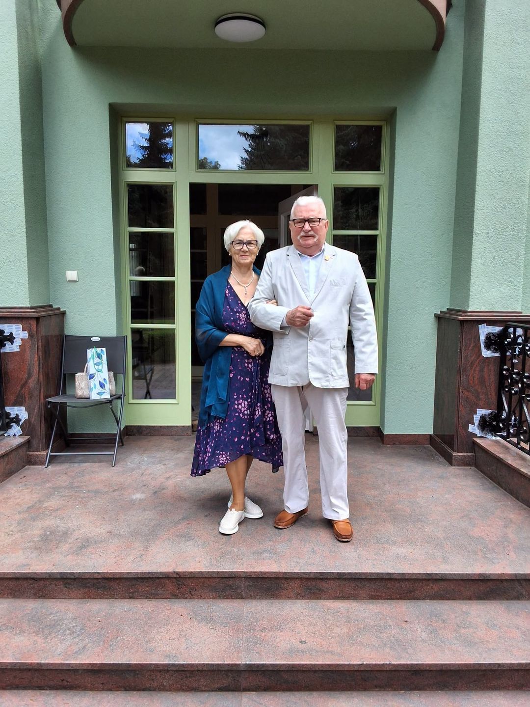 Danuta i Lech Wałęsa