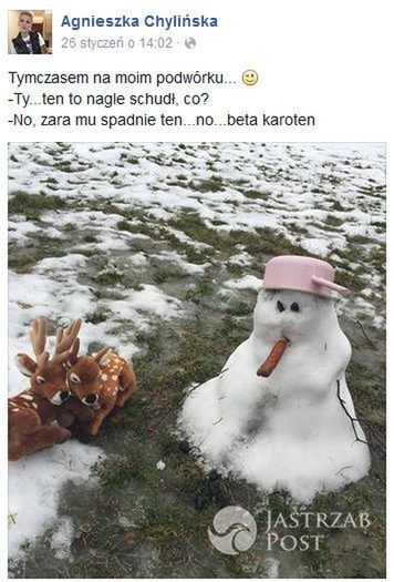 Agnieszka Chylińska (fot. Facebook)