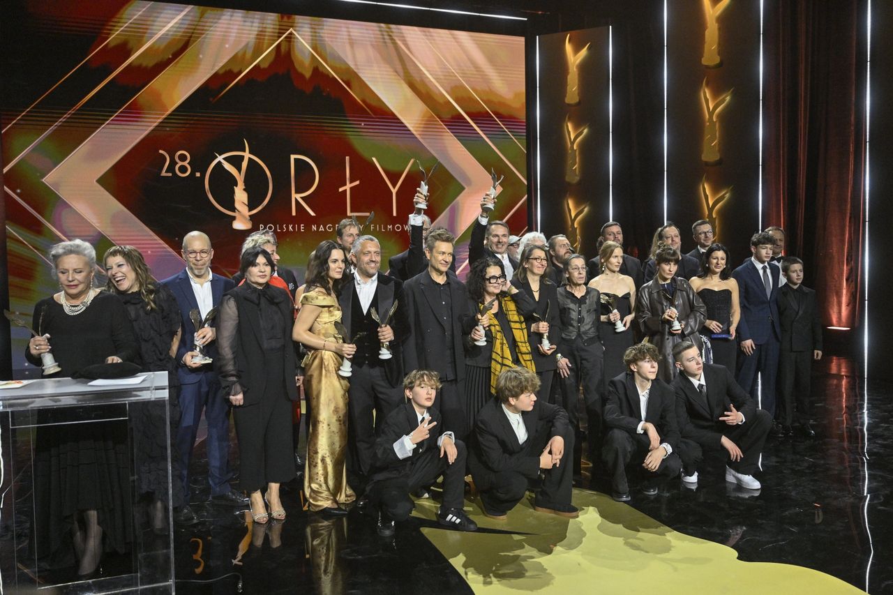 Nie tylko filmy lśniły na Orłach. Detal przykuł uwagę