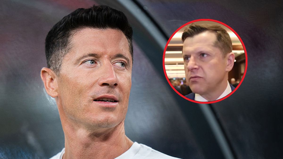 Getty Images / Marcin Golba/NurPhoto/WP SportoweFakty / Na głównym: Robert Lewandowski, w kółku: Cezary Kucharski