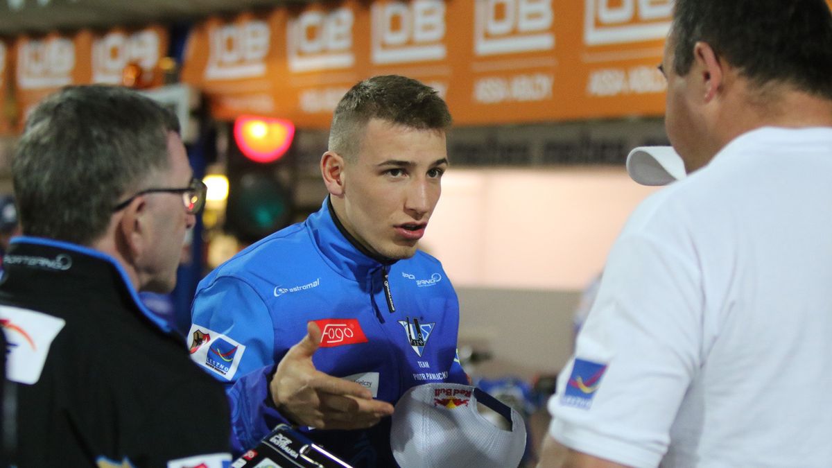 WP SportoweFakty / Jakub Brzózka / Piotr Pawlicki w parku maszyn.